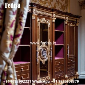 Classic Wardrobe Design with Elegant Organization No-877