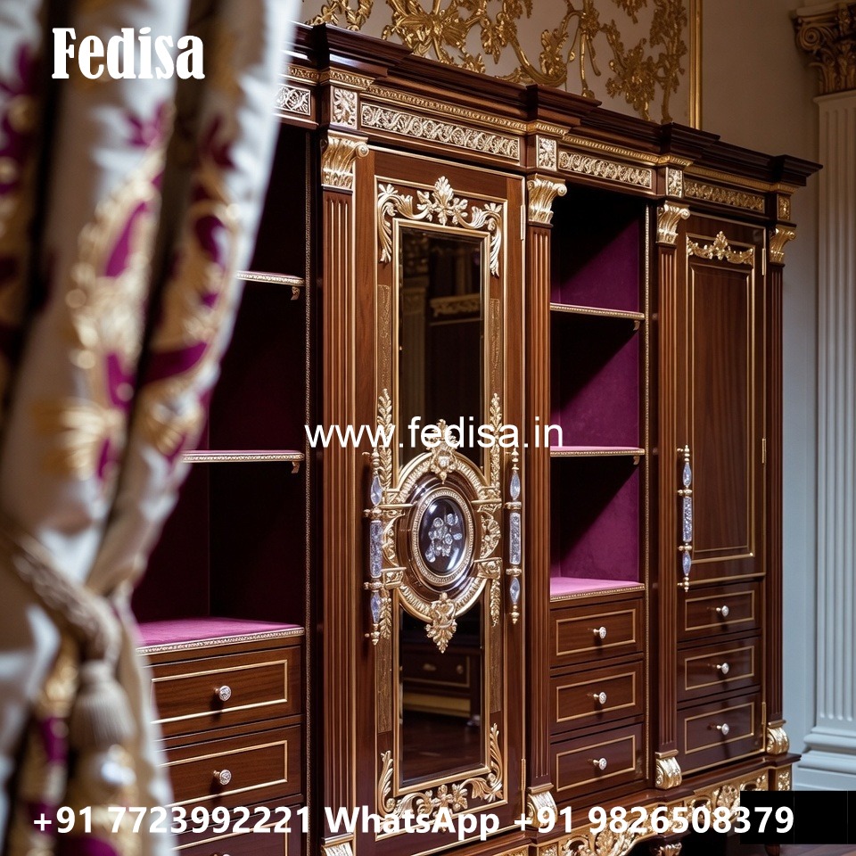 Classic Wardrobe Design with Elegant Organization No-877