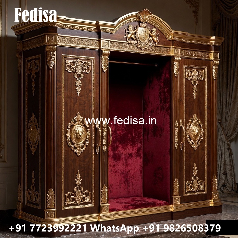 Elegant Closet Design with Decorative Charm No-880