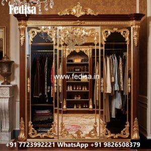 Traditional Closet Design with Artistic Beauty No-890