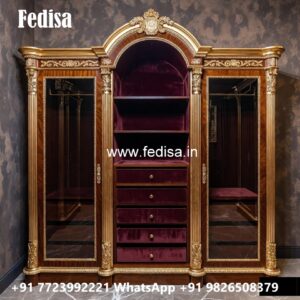 Royal Style Wardrobe with Timeless Features No-893