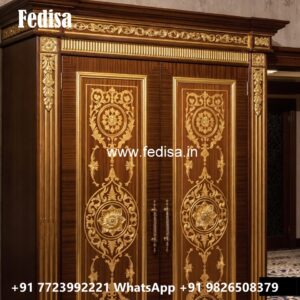 Traditional Wardrobe Design with Elegant Craftsmanship No-895