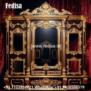 Contemporary Wardrobe Design with Glass Finish No-905