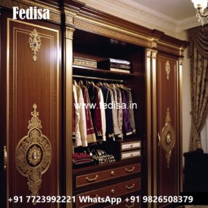 Elegant White Wardrobe Design Inspiration No-938