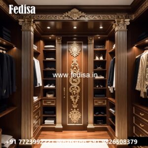 Modern Wardrobe Design with Hidden Storage No-940