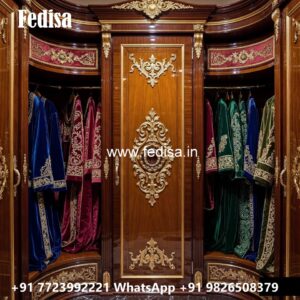 Modern Wardrobe Design with Sleek Finishes No-959