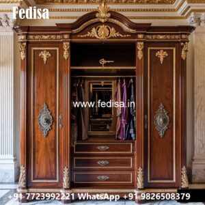 Designer Wooden Wardrobe Design Ideas No-963