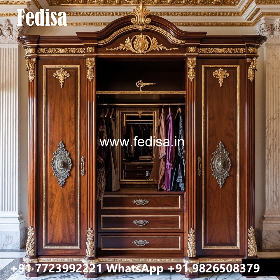 Designer Wooden Wardrobe Design Ideas No-963