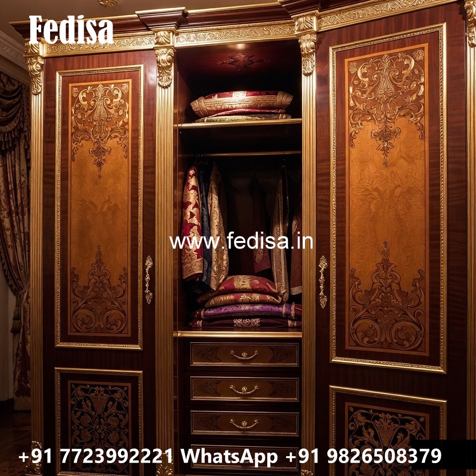 Functional Wooden Wardrobe Design Inspiration No-972