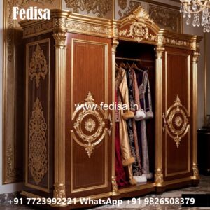 Luxury Wardrobe Design for Modern Villas No-975