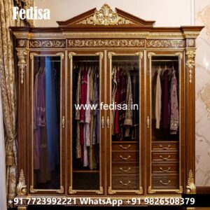 Premium Wardrobe Design with Custom Storage No-977
