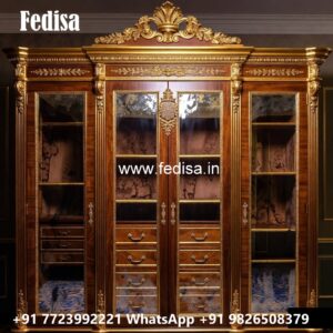 Elegant Wardrobe Design with Smart Features No-985