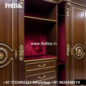 Wooden Wardrobe Design with Luxury Appeal No-993
