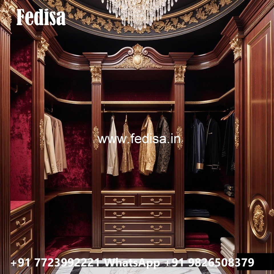 Wardrobe Design Inspiration with Elegant Decor No-998