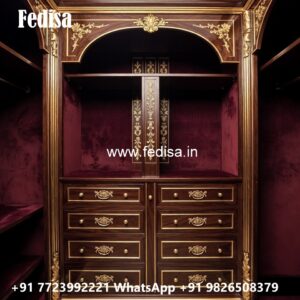 Wooden Wardrobe Design with Modern Appeal No-1013