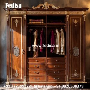 Elegant Wardrobe Design with Sliding Doors No-1014