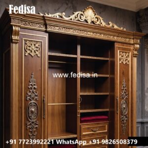 Elegant Wardrobe Design with Decorative Style No-1022