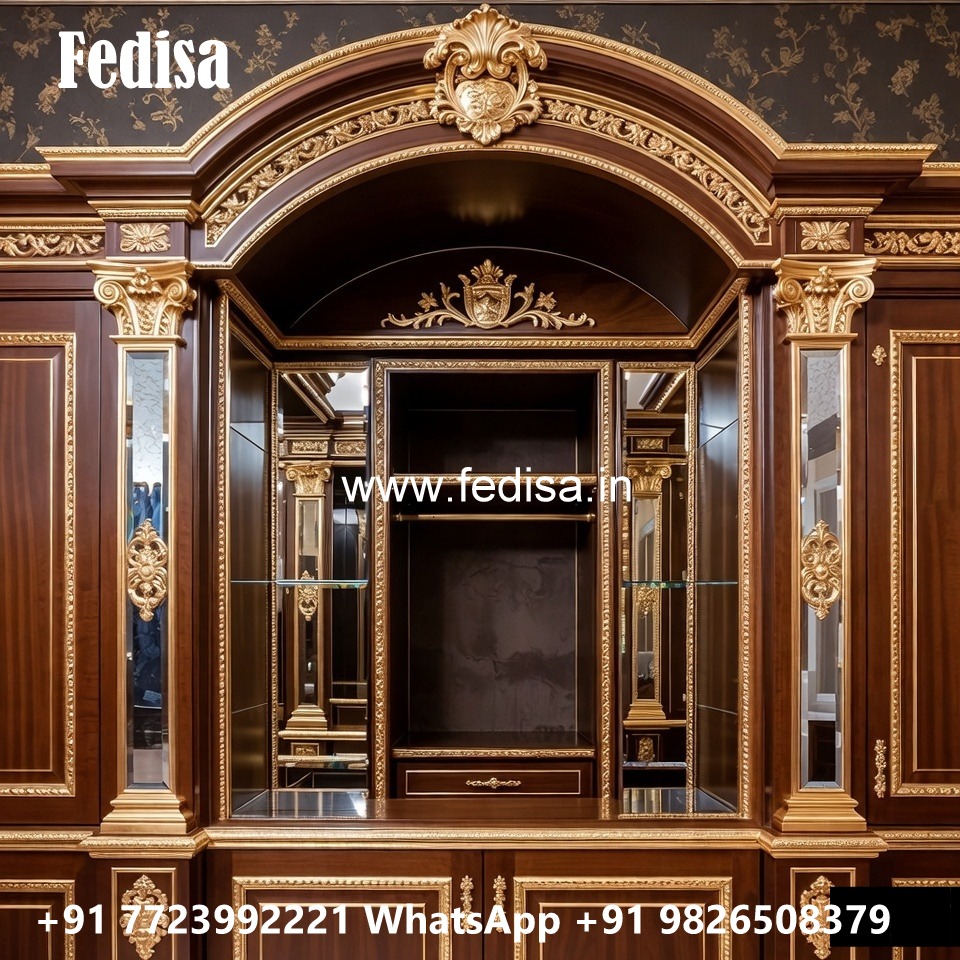 Wardrobe Design with Luxury Wooden Finish No-1024