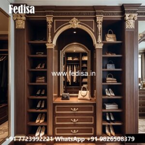 Wardrobe Design Ideas for Compact Luxury Bedrooms No-1034
