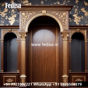 Elegant Wardrobe Design with Rich Texture No-1041