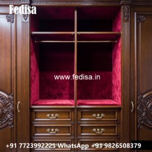 Luxury Wardrobe Design with Smart Organization No-1054