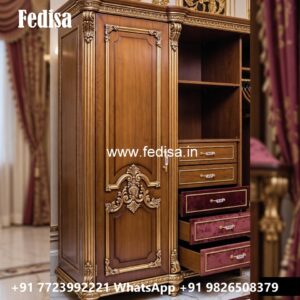 Space Saving Wardrobe Design with Luxury Appeal No-1058
