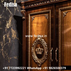 Luxury Wooden Wardrobe Design for Bedrooms No-1075