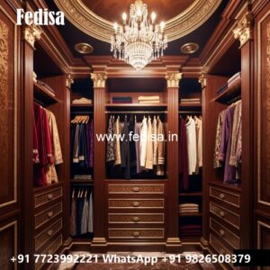Contemporary Wardrobe Design with Premium Finish No-1096