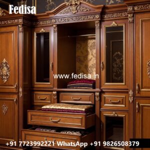 Smart Wooden Wardrobe Design Inspiration No-1108
