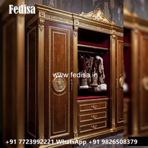 Premium Wardrobe Design with Glass Elements No-1113