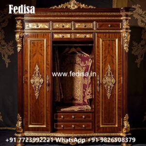Wardrobe Design Ideas with Wooden Elegance No-1123