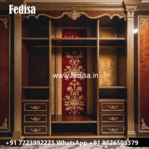 Elegant Wardrobe Design with Functional Beauty No-1136