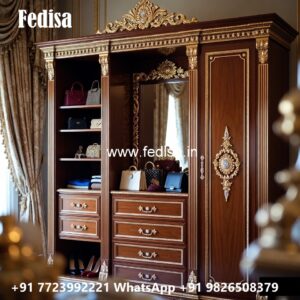 Contemporary Wardrobe Design with Sleek Doors No-1144
