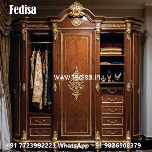 Elegant Wardrobe Design with Modern Features No-1145