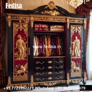 Wardrobe Design Ideas with Premium Texture No-1151