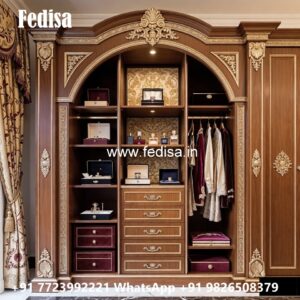 Luxury Wardrobe Design with Premium Glass Doors No-1160