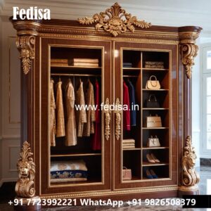 Smart Wardrobe Design with Elegant Interiors No-1166