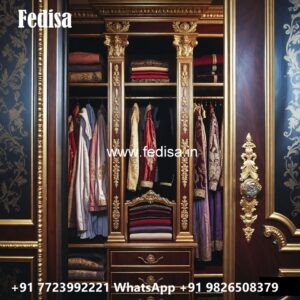 Elegant Wardrobe Design with Modern Storage Solutions No-1171