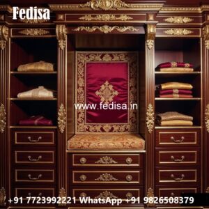 Elegant Wooden Wardrobe Design for Modern Homes No-1194