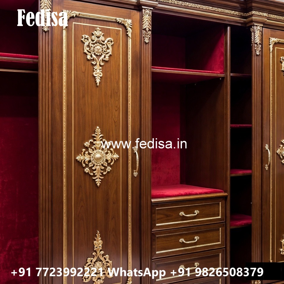 Luxury Wardrobe Design with Smart Organization Ideas No-1195