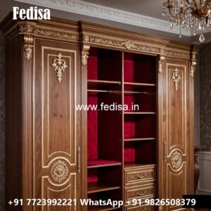 Stylish Wardrobe Design with Luxury Storage Features No-1198