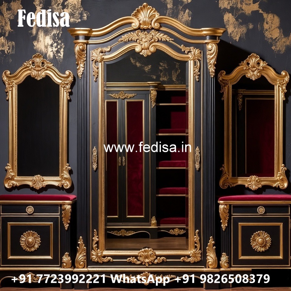 Antique Wooden Wardrobe Design Ideas No-1507