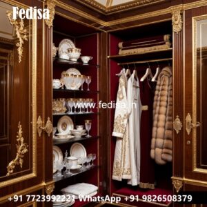 Classic Wardrobe Design with Premium Wood No-1545