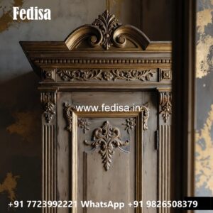 Wooden Wardrobe Design with Classic Elegance No-1548