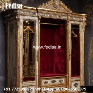Classic Wardrobe Design with Elegant Storage No-1554