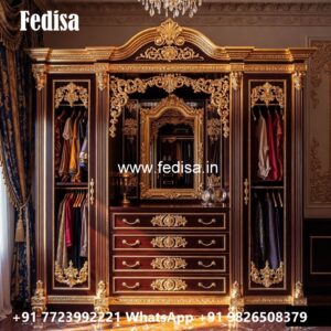 Traditional Wardrobe Design with Modern Comfort No-1558