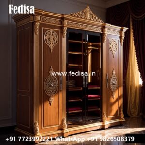 Classic Wardrobe Design with Rich Elegance No-1580