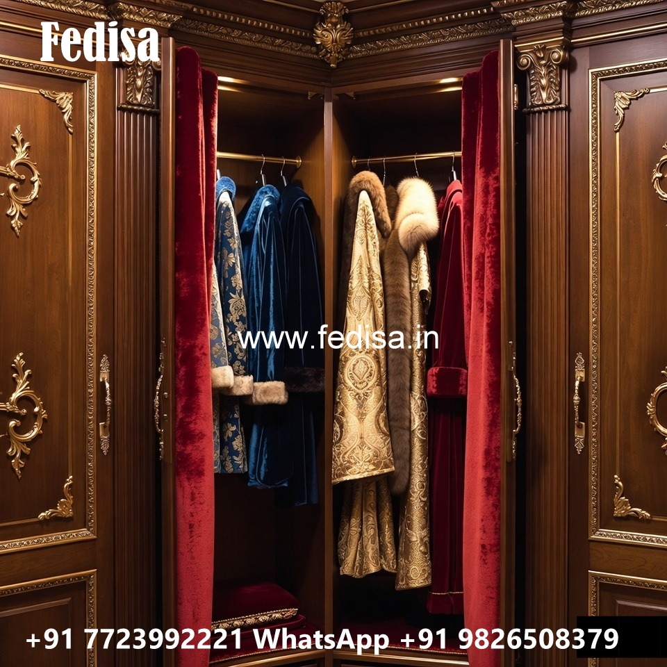 Elegant Wooden Wardrobe for Luxury Homes No-1582