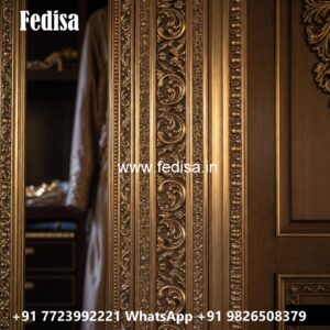 Traditional Wooden Wardrobe with Luxury Finish No-1588
