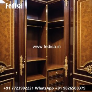 Elegant Wardrobe Design with Traditional Style No-1597